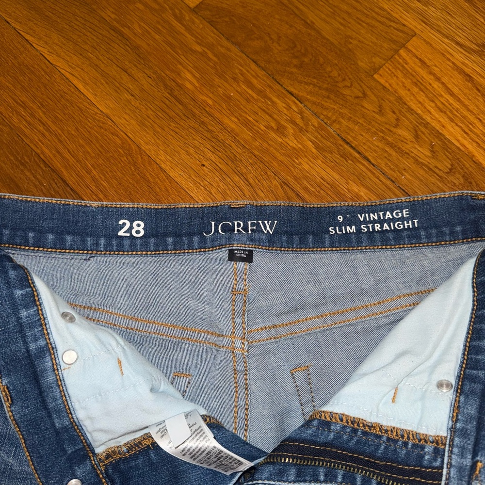 J.Crew Vintage Slim Straight Jeans 28